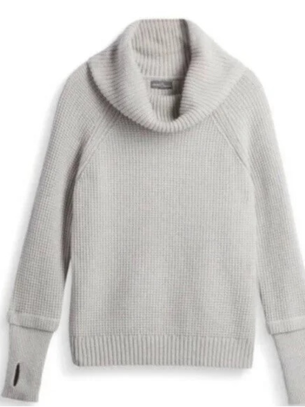 41 Hawthorn Gray Cowl Neck Knit Sweater